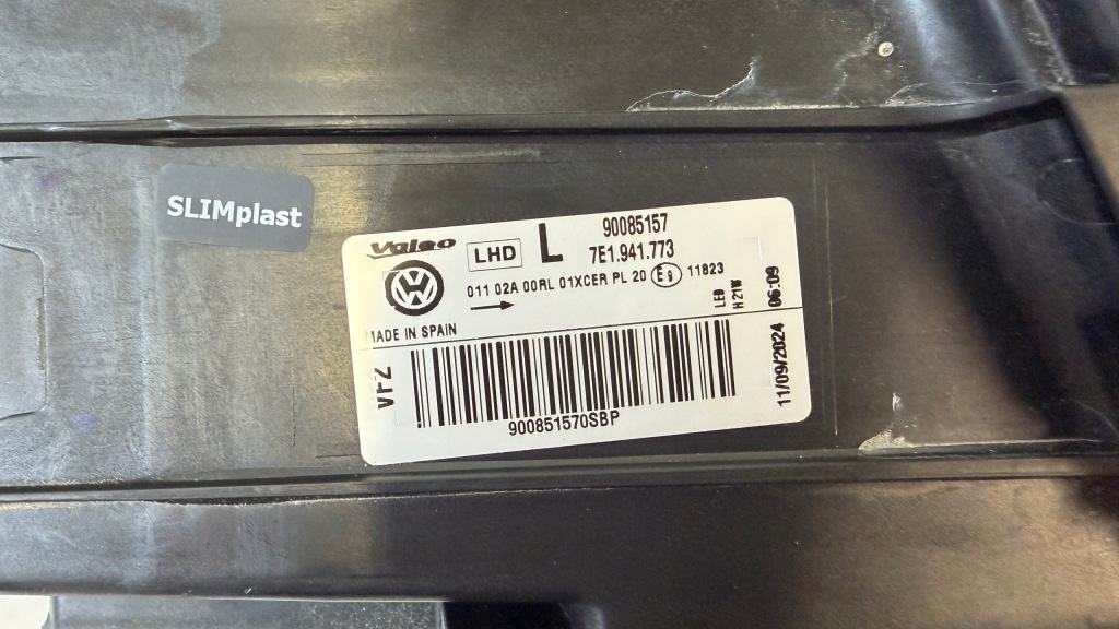 Фара левая передняя перед vw t6 full led transporter multivan 7e1941773 в Украине