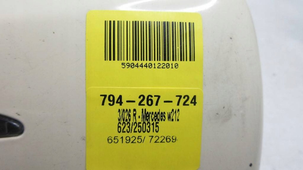 фото №7, Mercedes-benz e w212 a2129067301 корпус дзеркало правого дзеркало праве