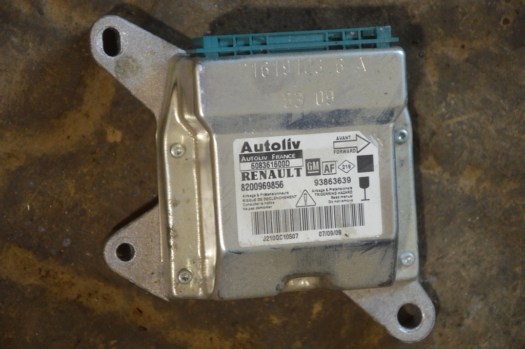 фото №1, Opel vivaro модуль air bag 820096856