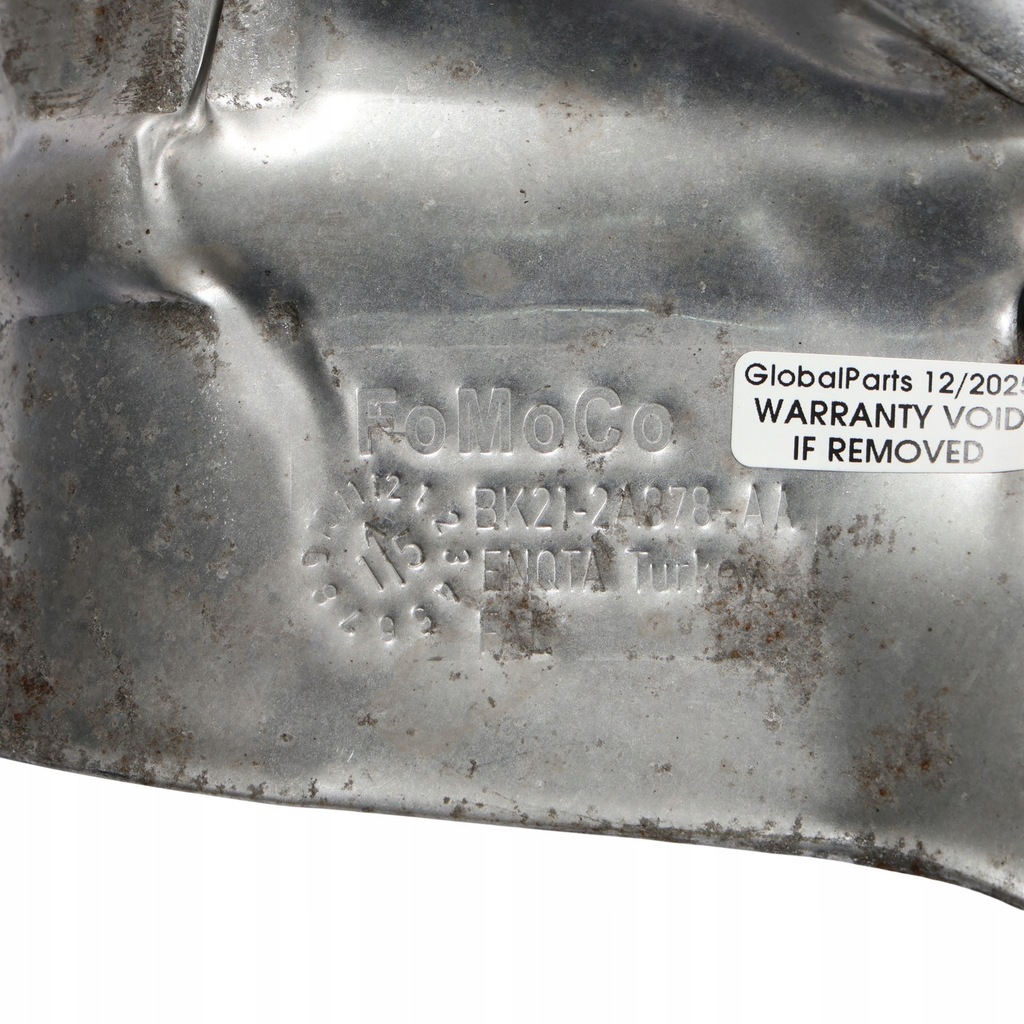 фото №12, Ford transit custom mk8 защита тепловая трубы выпускной bk21-2a878-aa