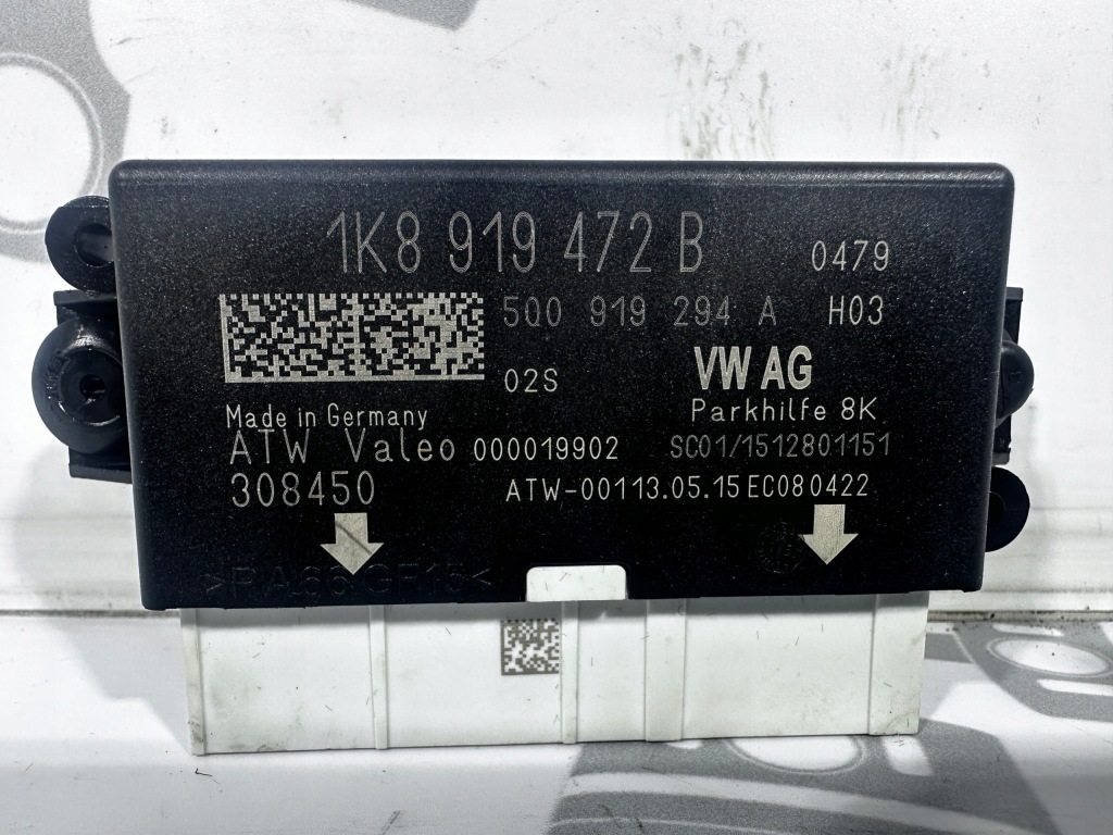 Купить Vw cc рестайлинг  2016r модуль блок управления pdc 1k8919472b