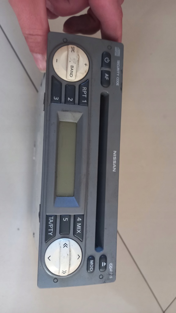 фото №1, Радио nissan micra 03r 1.5cdi hb