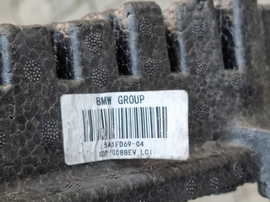 фото №8, Bmw ix3 g08 жалюзі балка повітропровід повітря абсорбер бампера передній