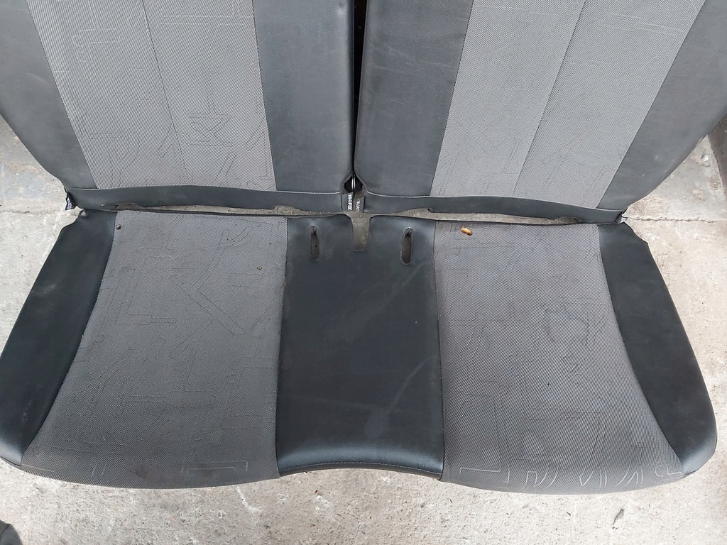 фото №6, Toyota aygo ii заднее сиденье задняя спинка isofix