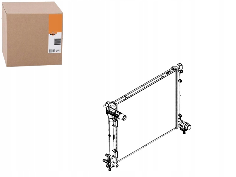 Купити Nrf 58432 радіатор, система охолодження двигуна