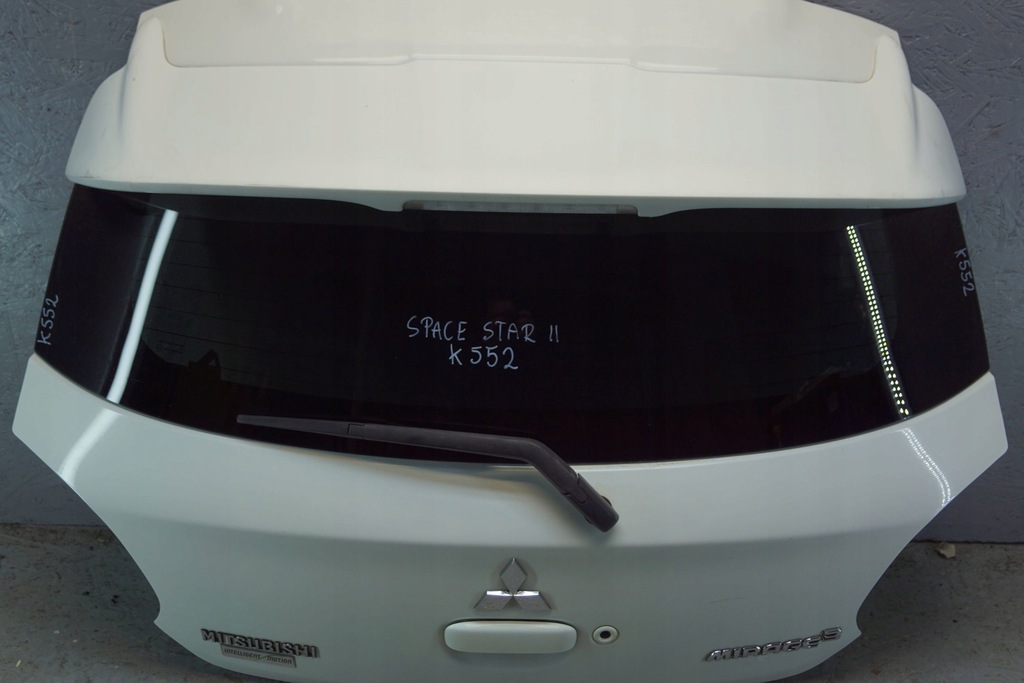 фото №6, Крышка багажника багажника задняя mitsubishi space star ii w19 k552