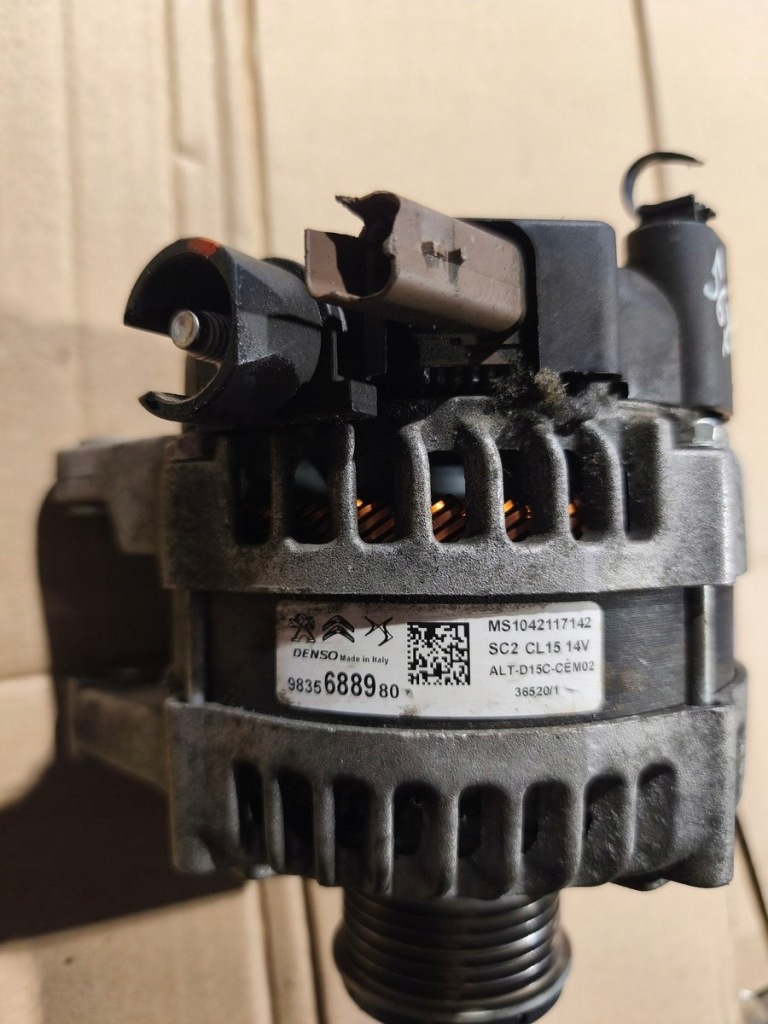 Peugeot citroen opel 1.2 thp генератор 9835688980 Зі Шроту