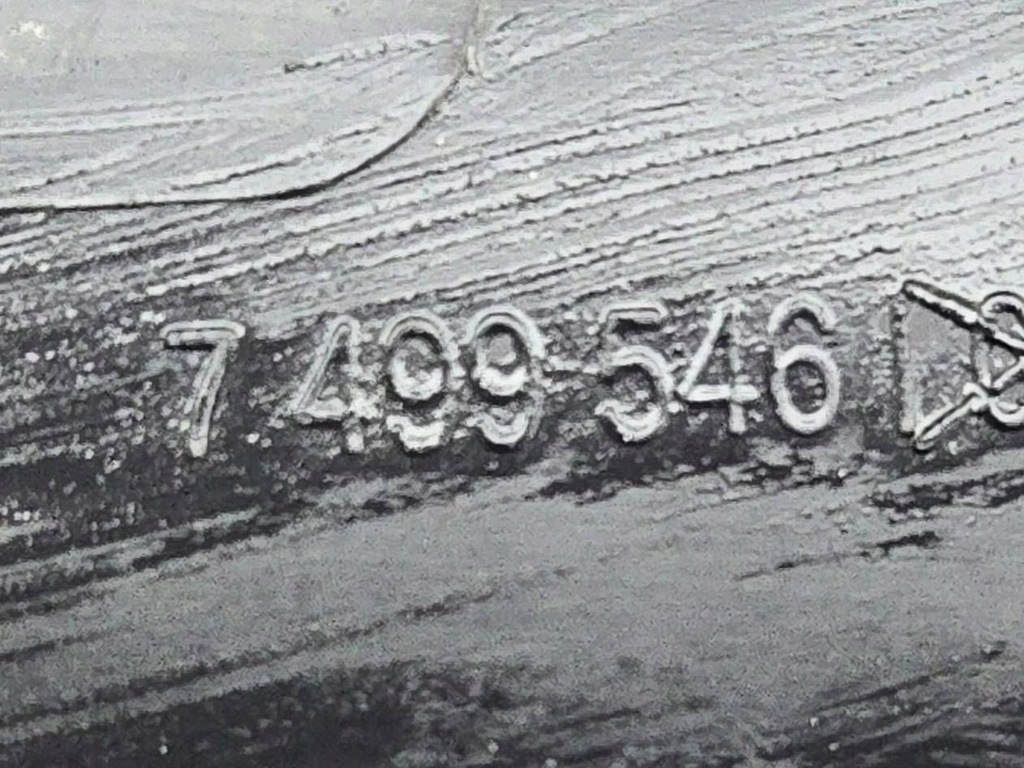 фото №10, Накладка молдинг крыла заднего задняя сторона правая mini f56 7499546