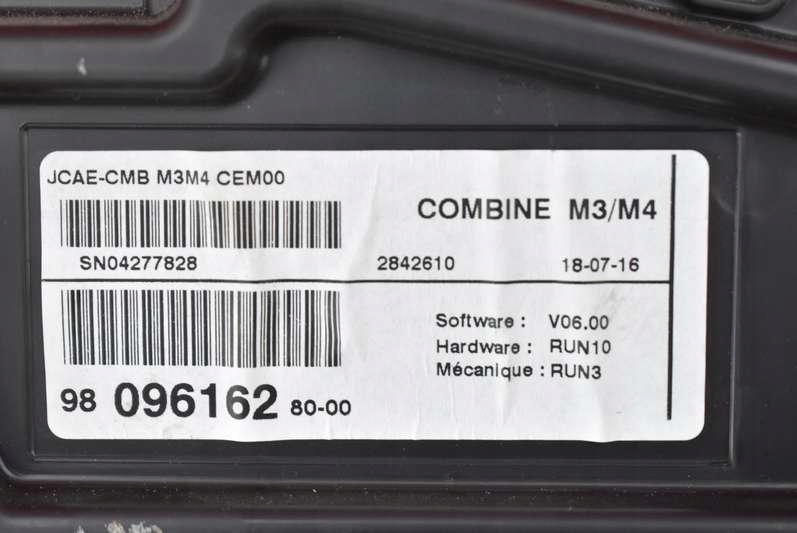 фото №10, Счетчик приборы eu 9809616280 peugeot 301 1.6 vti 115 km 12-17