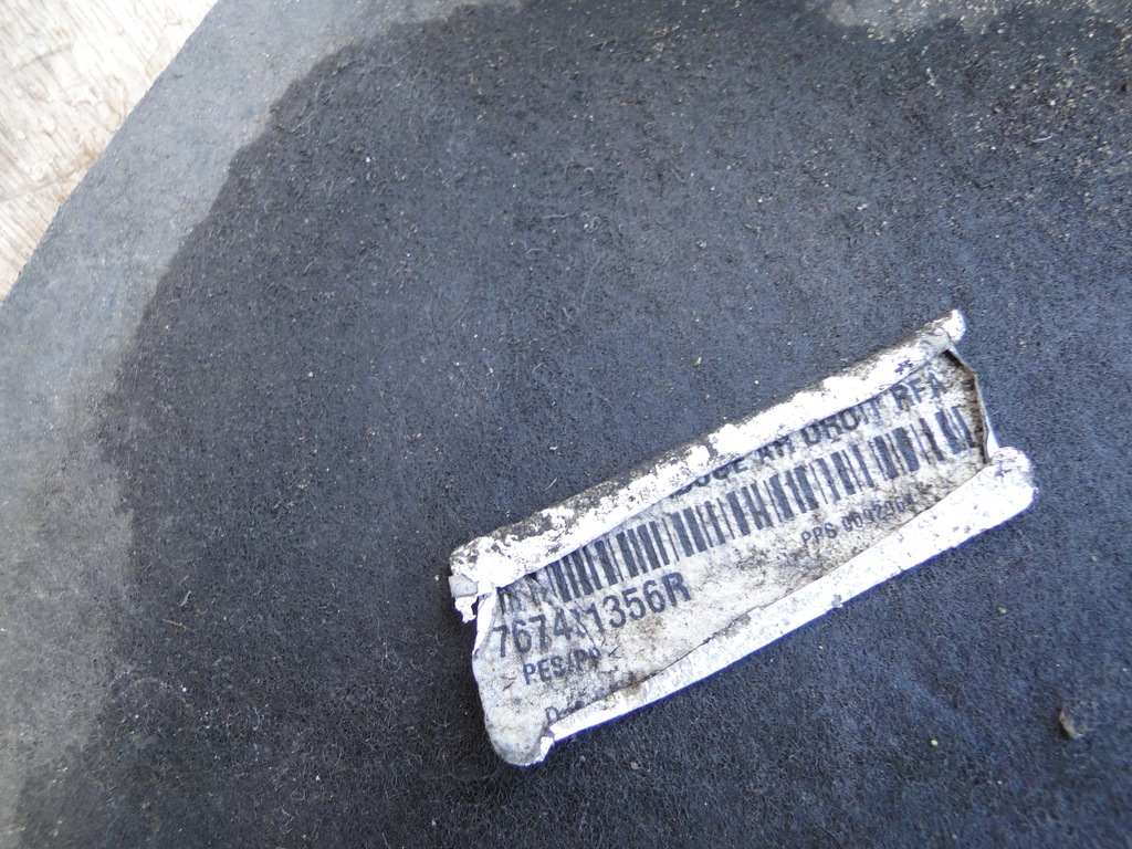 фото №5, Подкрылок задние правый задняя renault grand scenic iv