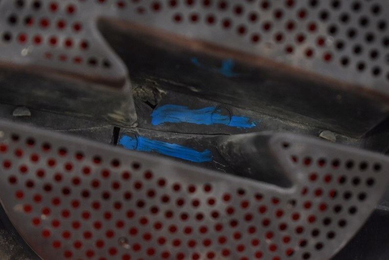 фото №11, Решётка радиатора решётка радиатора czarna 13103966 opel vectra c gts 02-05