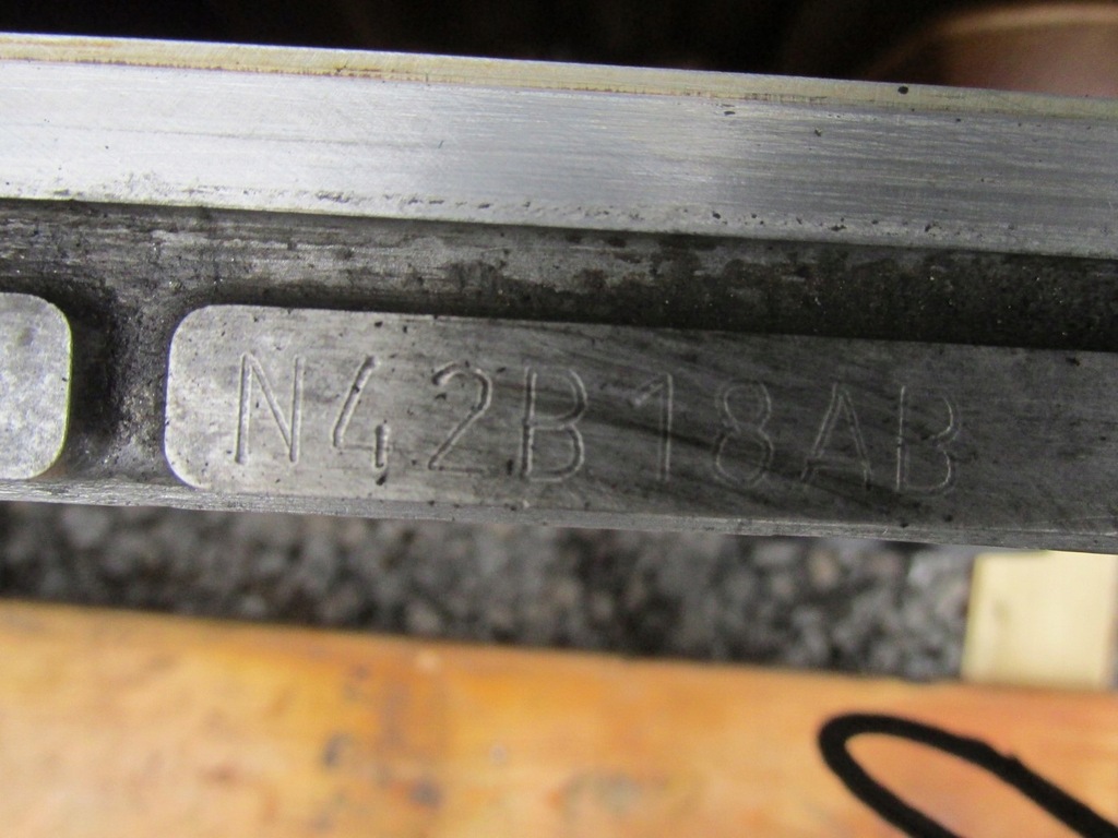 фото №5, Блок wał колінчастий поршень двигун bmw e46 1.8 n42