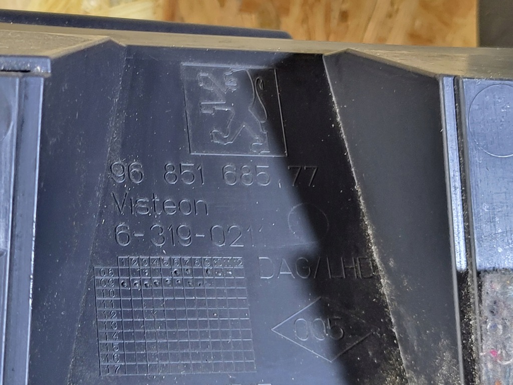 фото №8, Бардачок водія eu peugeot 3008 i 5008 i 9685168577