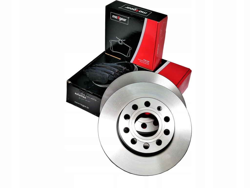 фото №1, Тормозные диски i тормозные колодки перед maxgear hyundai kia