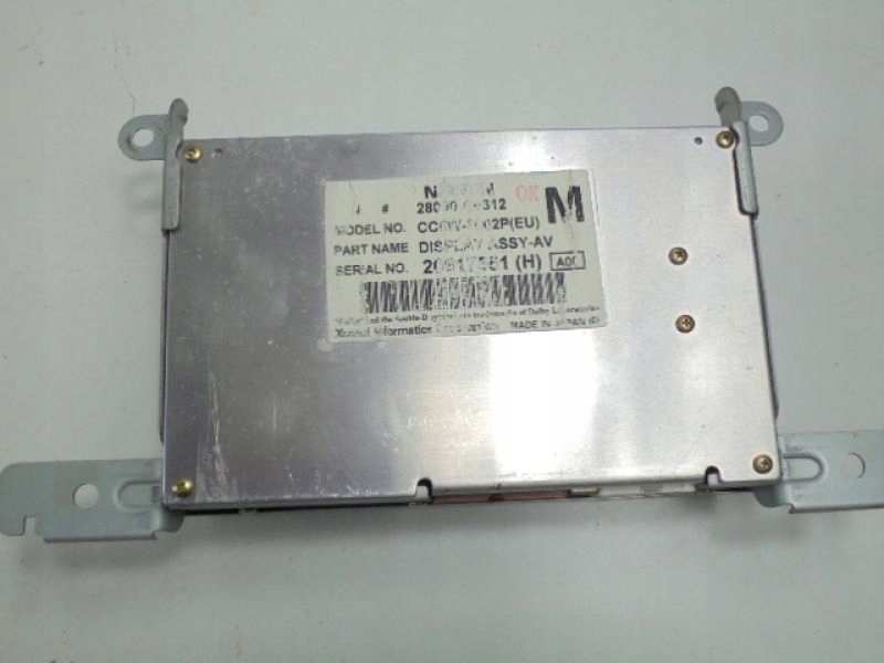 фото №10, Nissan primera p12 дисплей радио панель 28090v612 m cc5w-3002p