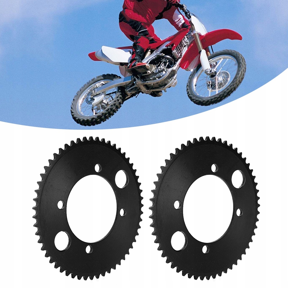 2 szt. 25h 55t 54mm шестерня задня підходить до 47cc Зі Шроту