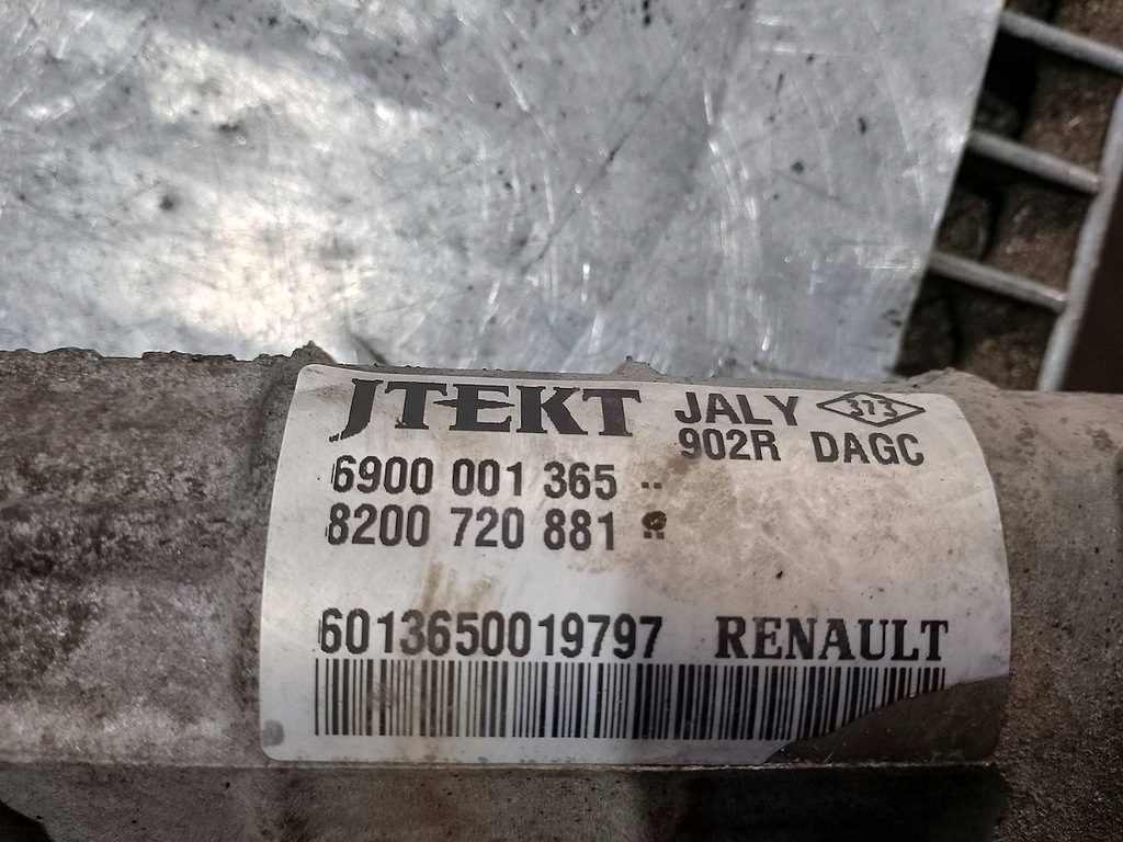 фото №6, Рейка рульова трансмісія керма dacia logan 8200720881 6900001365 1.6