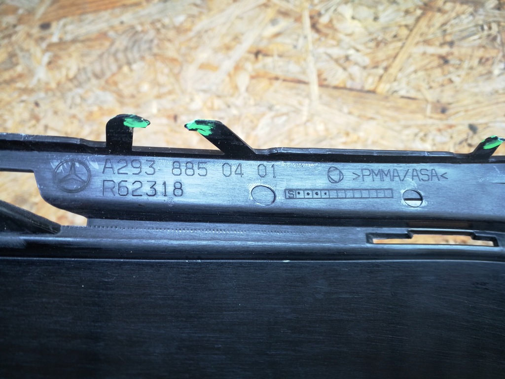 фото №16, Mercedes benz eqc n293 19- накладка молдинг бампера перед a2938850401