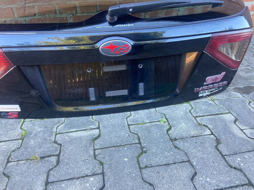 фото №7, Subaru impreza iii gh sti задняя крышка багажника багажника jdm wrx ts hks