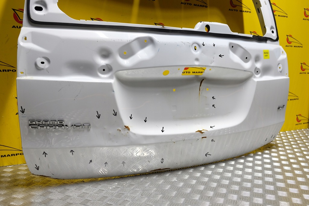 фото №9, Dodge grand caravan 11-20 крышка багажника задняя багажника usa