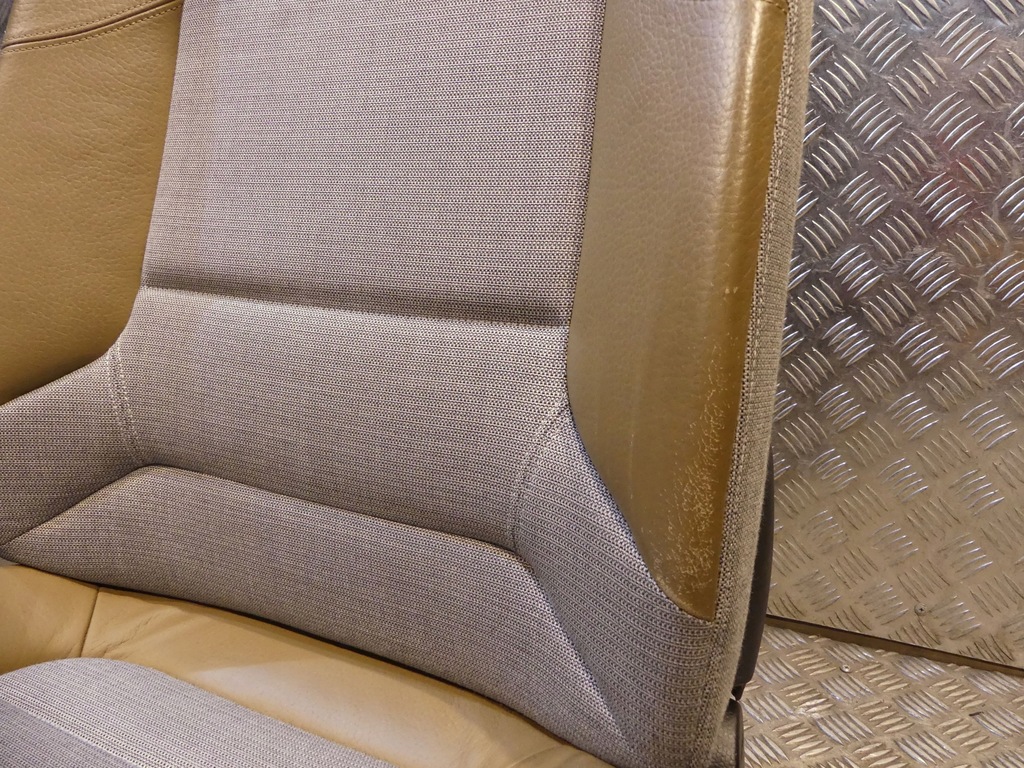 фото №12, Bmw i3 i01 оббивка сидіння підігрів заднє сидіння тунель обшивки solaric cassia