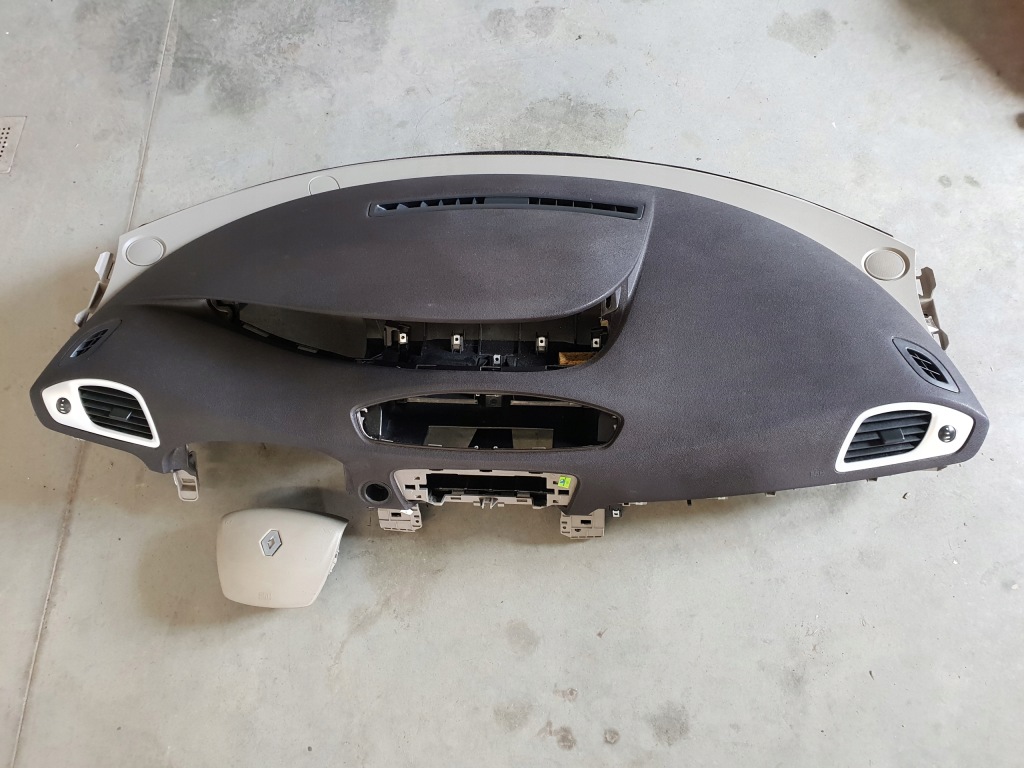 фото №1, Renault scenic iii 10r air bag панель приладів консоль