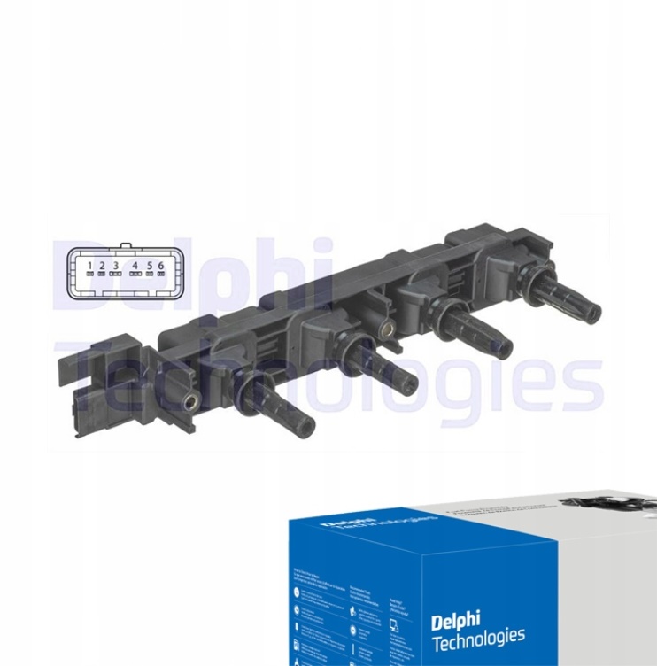 фото №1, Котушка запалювання delphi do peugeot 807 2.2