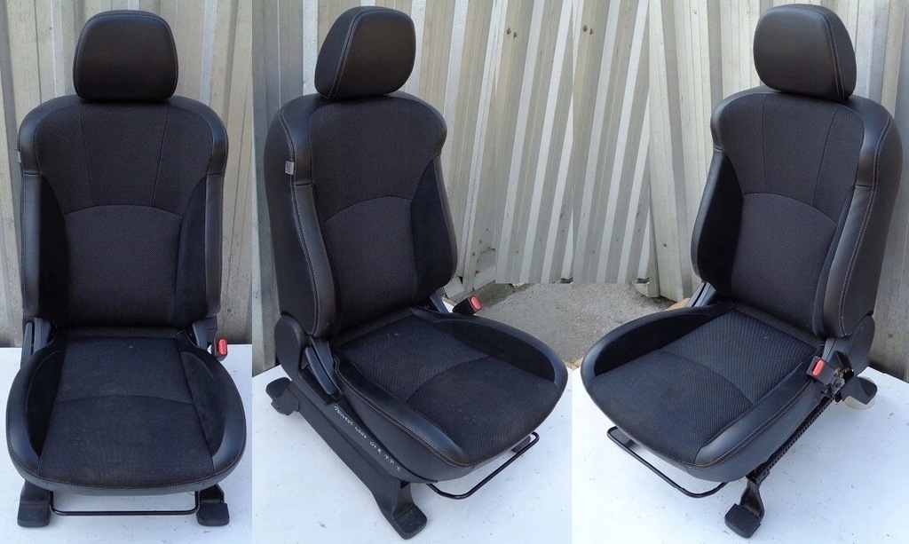 фото №1, Peugeot 4007 07 r сиденье правый перед полукожа eu