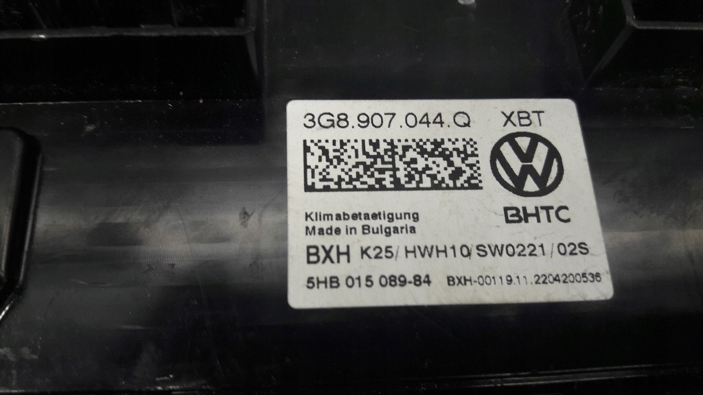 фото №13, 3g8907044q панель кондиционера vw arteon 2022r 2.0