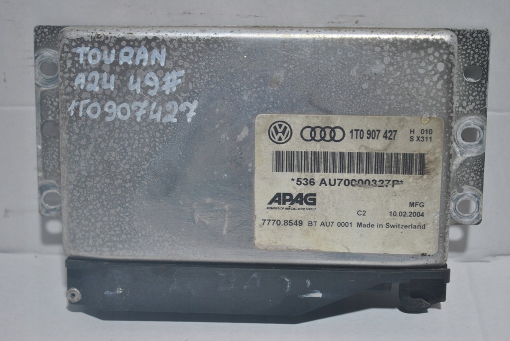 фото №9, Модуль блок керування коробки передач vw touran 1t0907427 au70000327p