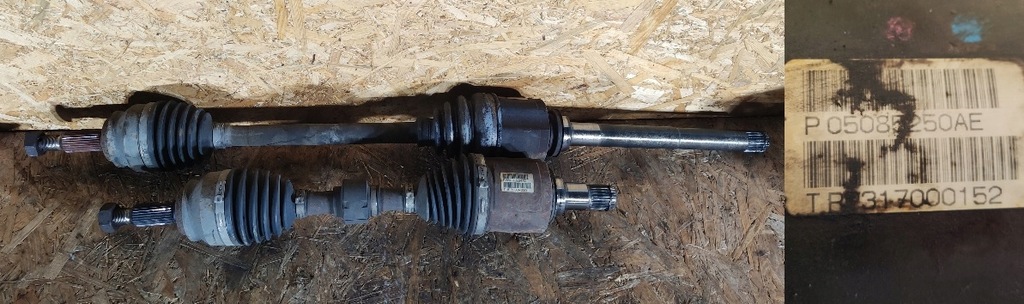 фото №1, Приводной вал длинная механическая коробка передач jeep patriot compass 2.2 crd