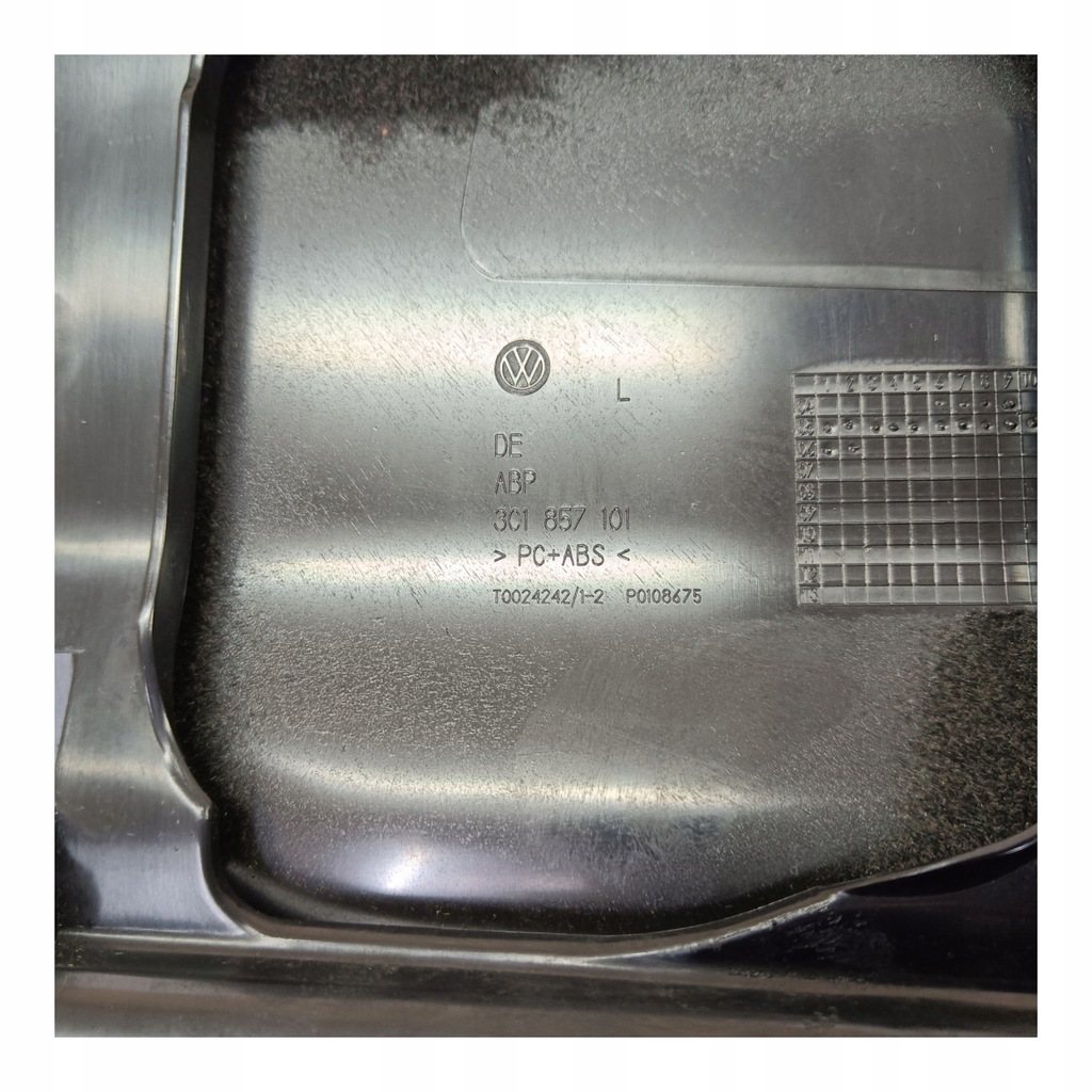 фото №9, Бардачок пассажира vw passat b6 3c1857101 3c1857114