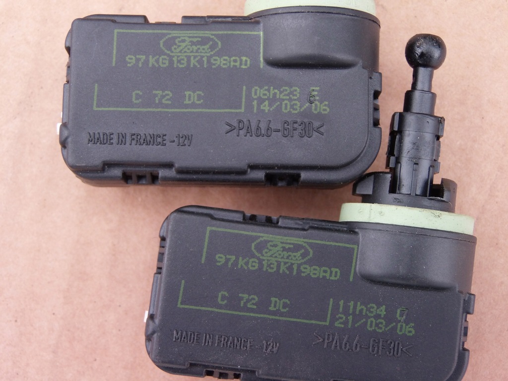 фото №4, Моторчик регулировки лампы ford ka mk1 1.3 b 96-08 europa