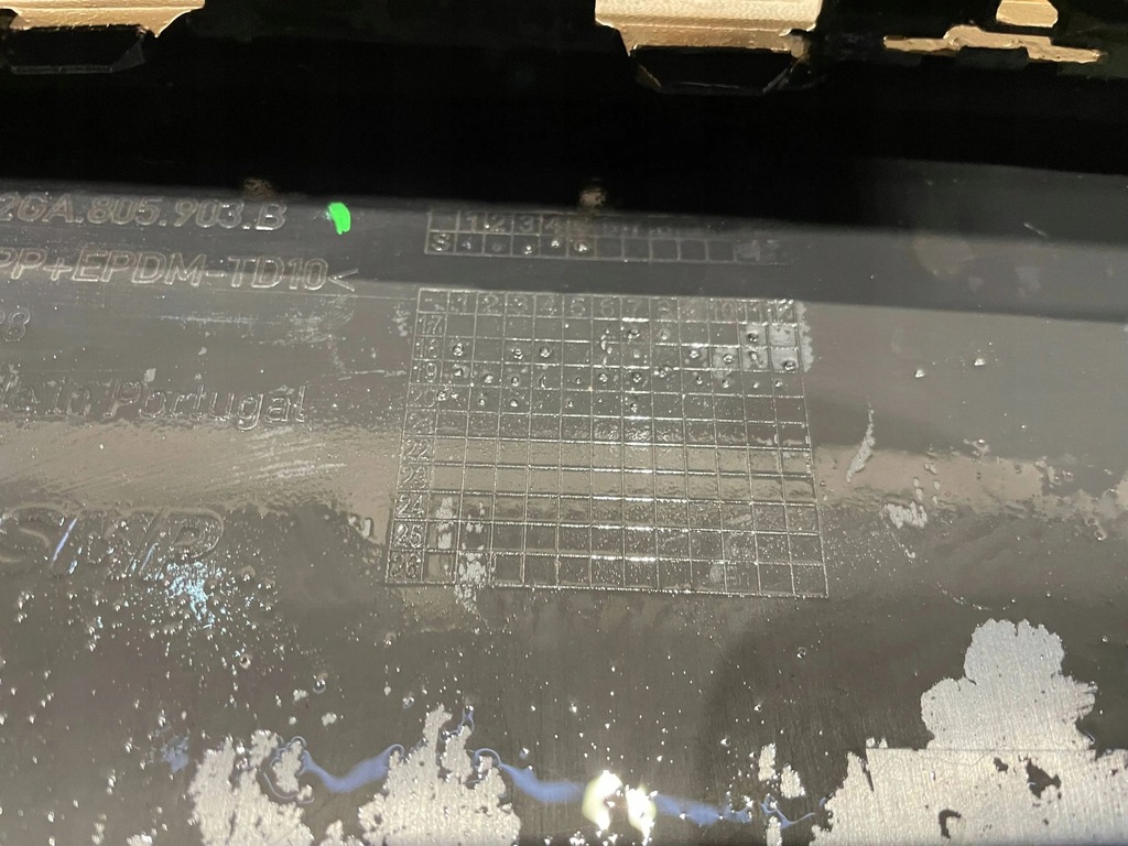 фото №12, Vw troc t-roc 17-21 r-line спойлер решётка средняя бампер перед передний