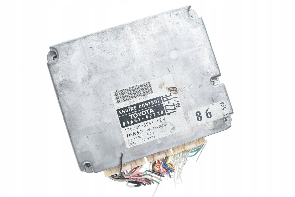 фото №1, Бортовой компьютер toyota rav4 1.8 89661-42730 175200-5941