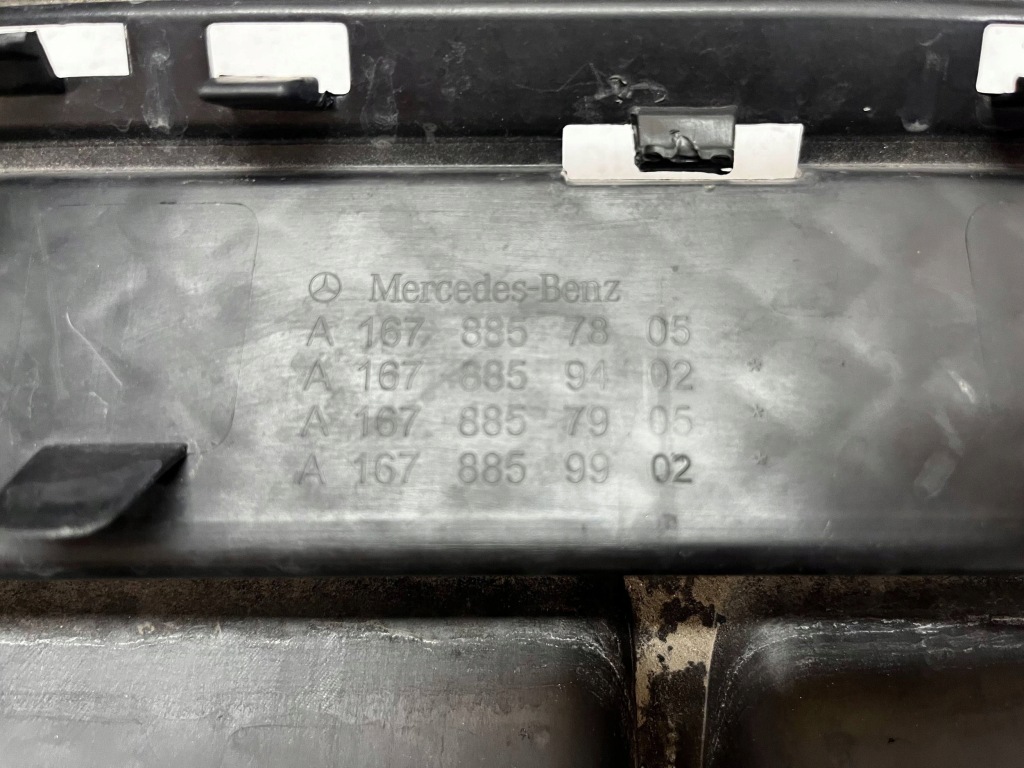Mercedes-benz gle 63 amg w167 v167 2019 - дифузор бампер задня a1678857805 Київ