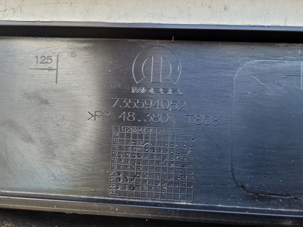 фото №11, Fiat doblo 2 ii lift 14- бампер передний перед