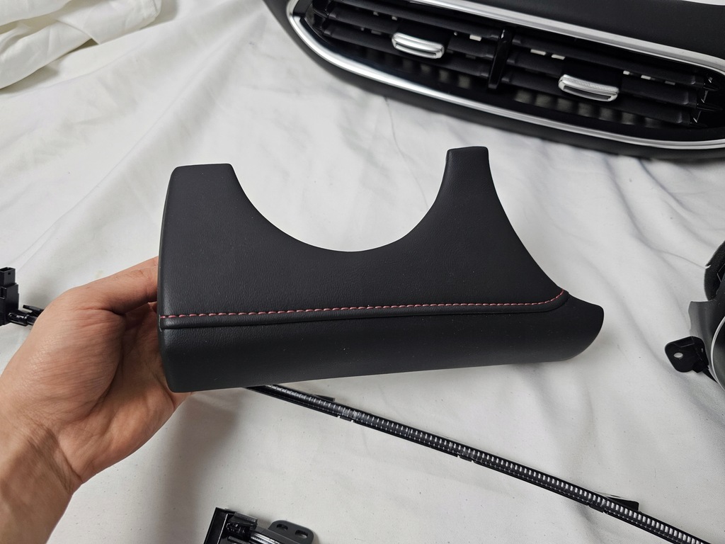 фото №6, Решётка обдув молдинг dekor консоли w панель кожа mg ehs hs led