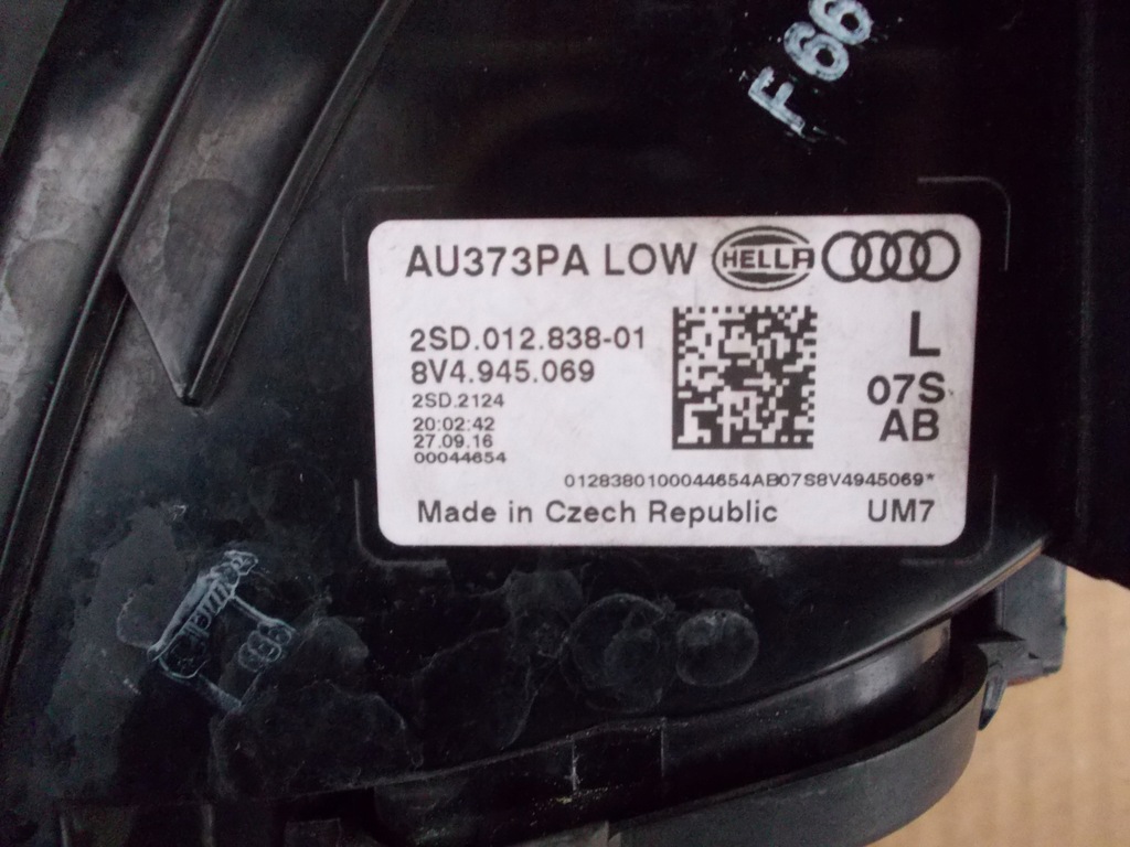 фото №10, Лампа задняя левая audi a3 8v sportback 16- euro