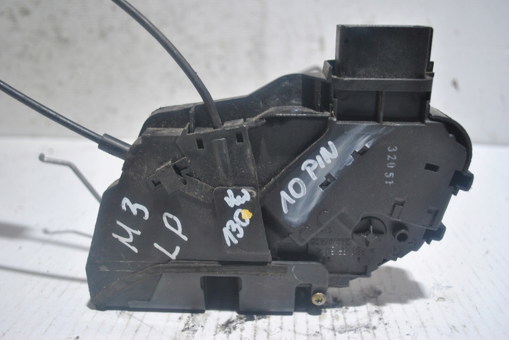 фото №1, Замок дверь левый перед mazda 3 10 pin