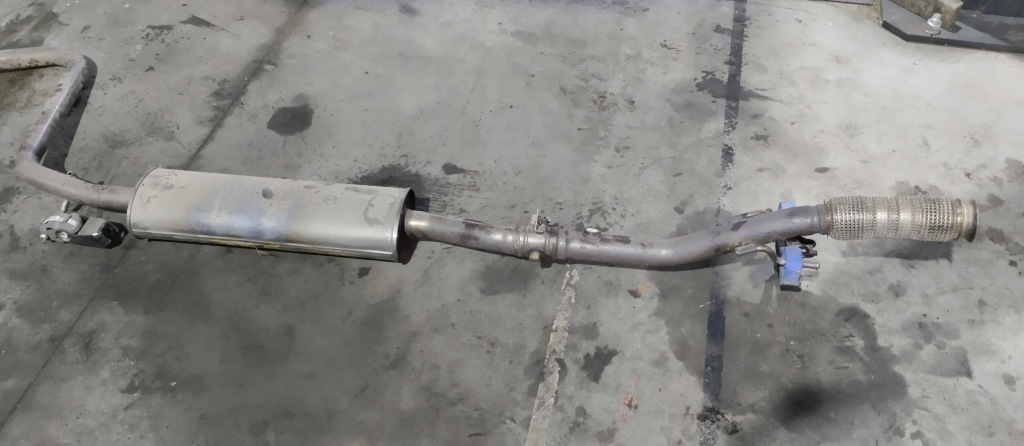 фото №3, Гасник вихлоп труба випускний дросельна заслінка renault clio v 1.5 bdci 203006126r