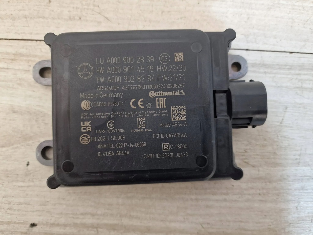 фото №1, Mercedes радар датчик швидкості a0009002839