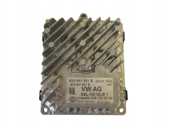 фото №1, Porsche vw модуль led преобразователь 9y0941591b