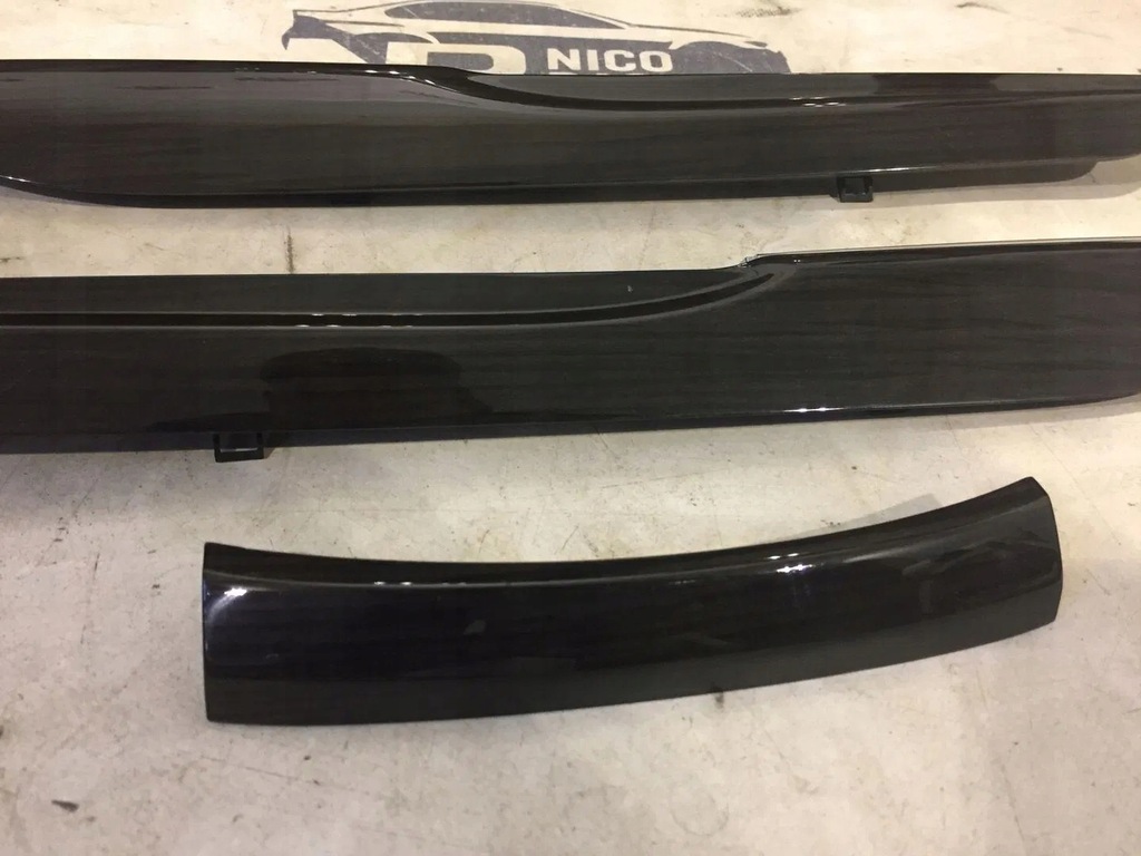 фото №8, Декоры накладки туннель bmw 7 g11 g12 fineline brown