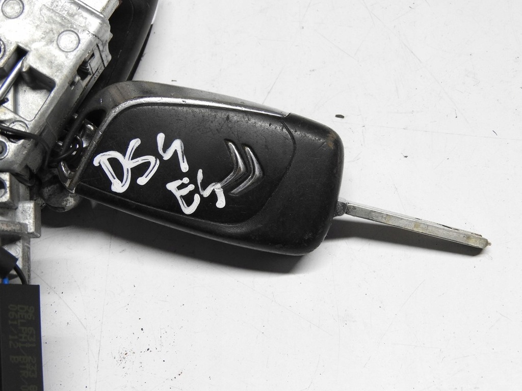 фото №8, Citroen ds4 11-15 lkr замок запалювання вкладиші ключі комплект