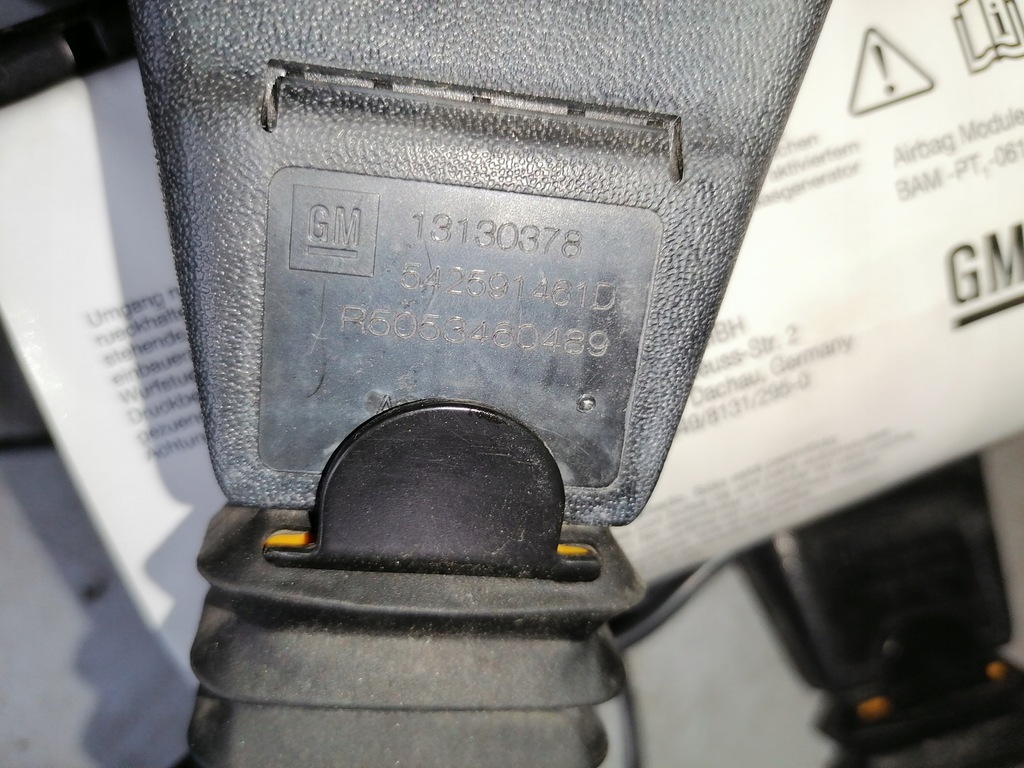 фото №5, Opel meriva a консоль подушка безопасности, модуль подушки безопасности,