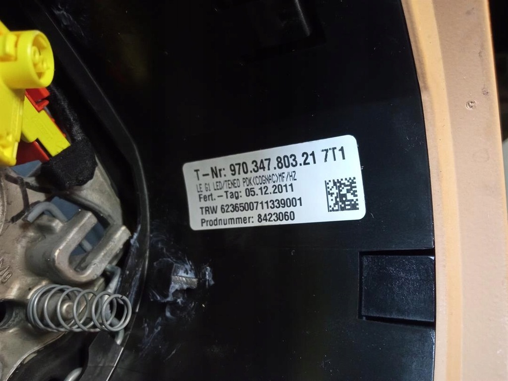 фото №9, Воздуховод porsche panamera i 970 кожа коричневый