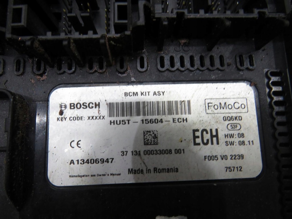 фото №7, Модуль коробка bsi ford fiesta mk8 1.0 ecoboost hu5t-15604-ech