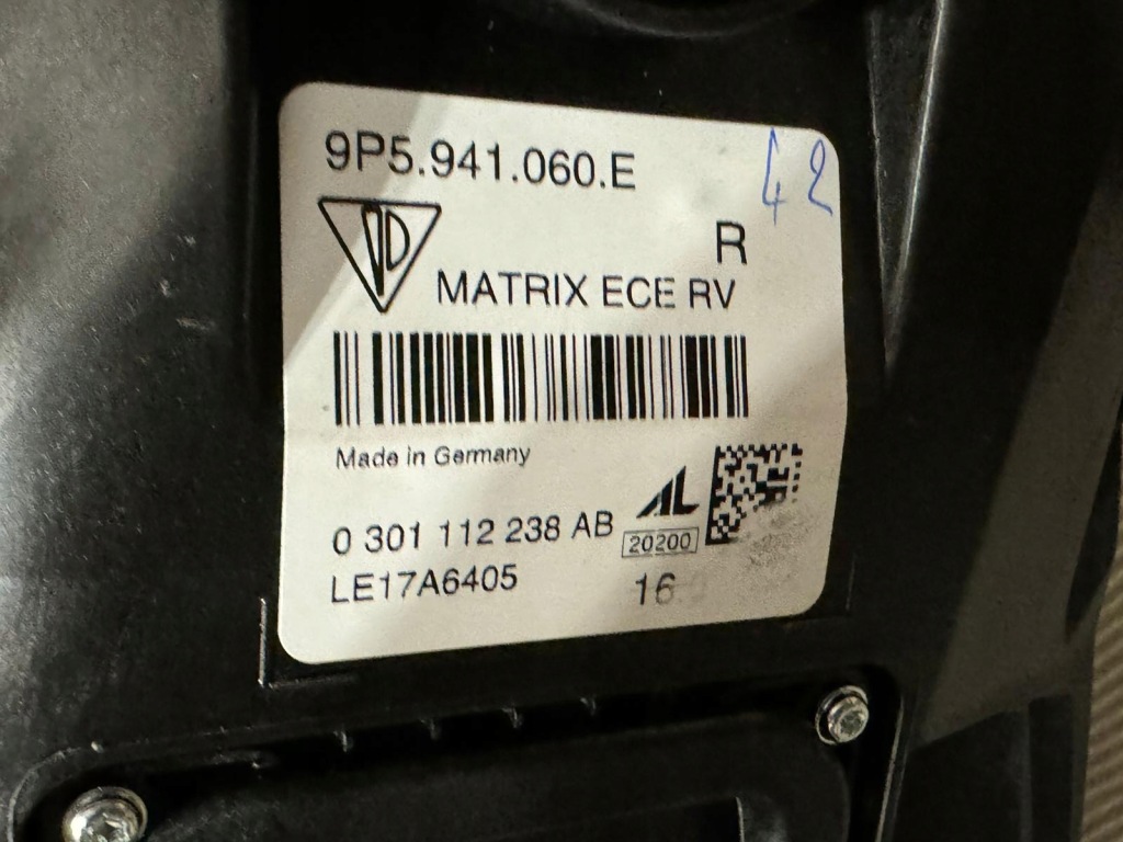 фото №7, Porsche 992 911 nowe лампы перед передние левая правая matrix led