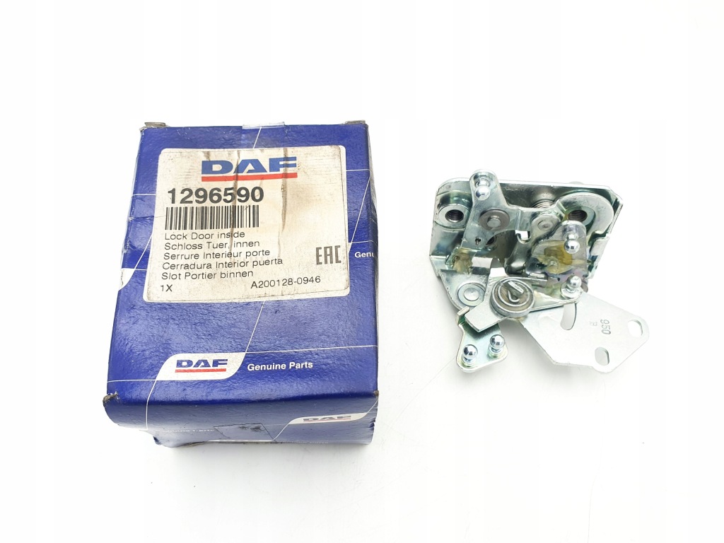 Купити Замок двері кабіни внутрішній лівий новий оригінал daf оригінальний номер 1296590 daf xf cf